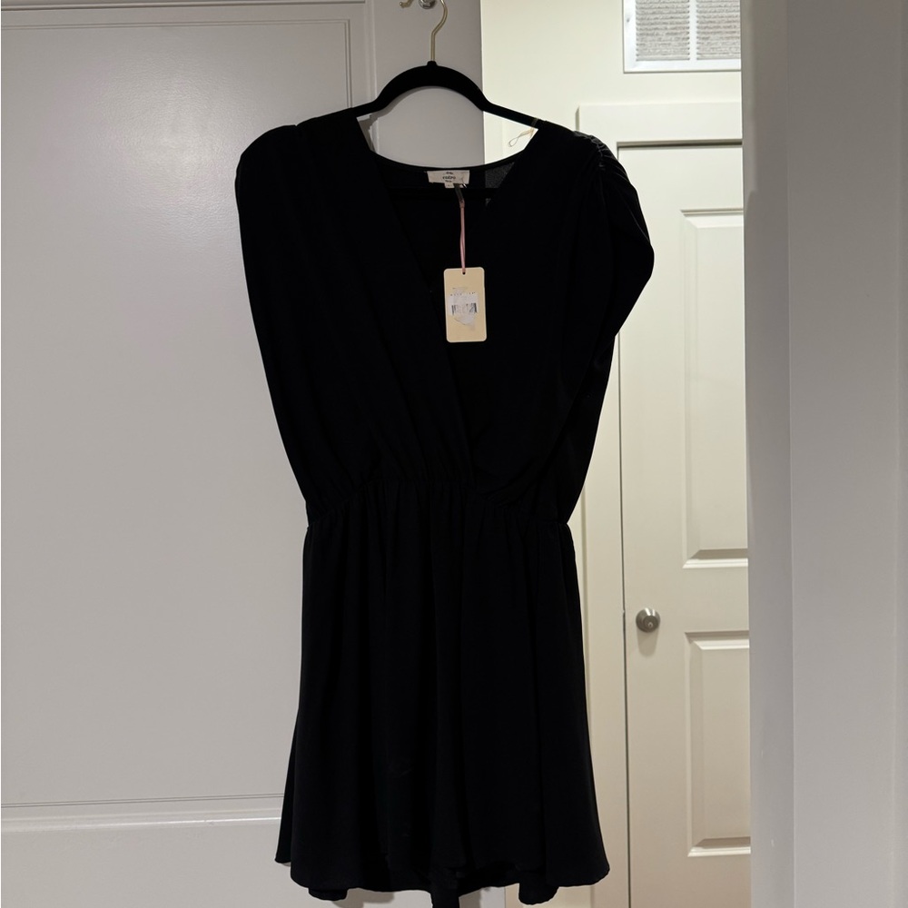Entro Black Mini Dress